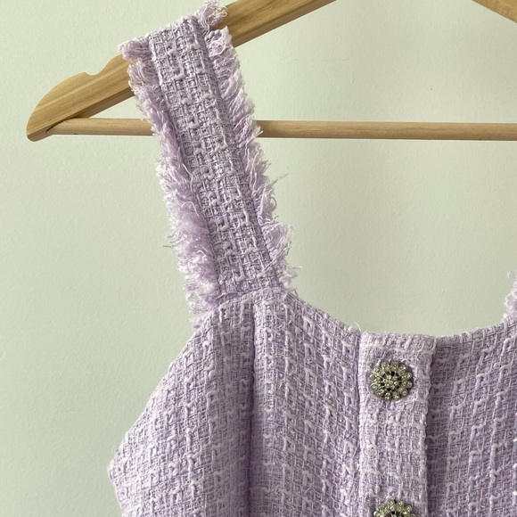 Lavender Tweed Zara Dress - Picture 3 of 3
